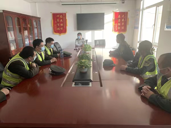 冀州西站：全员交流寻方法 凝心聚力促收费