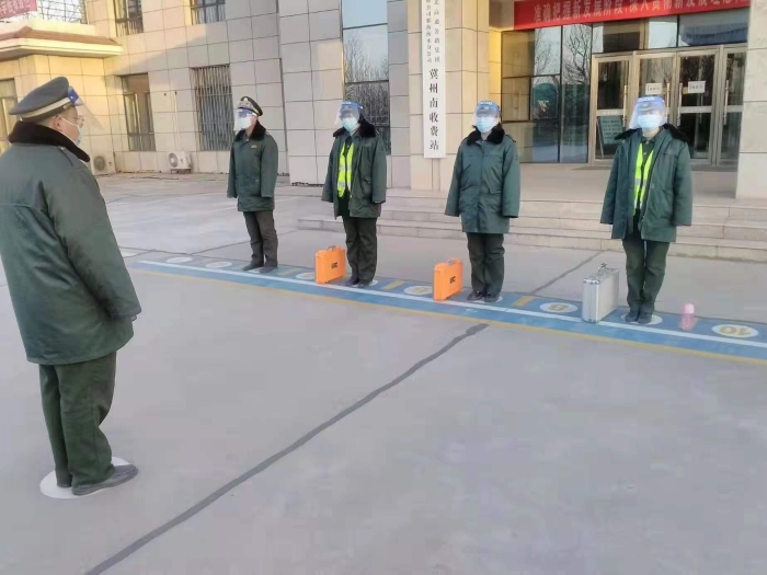 冀州南收费站组织学习安徽马鞍山“11.15”道路交通事故1
