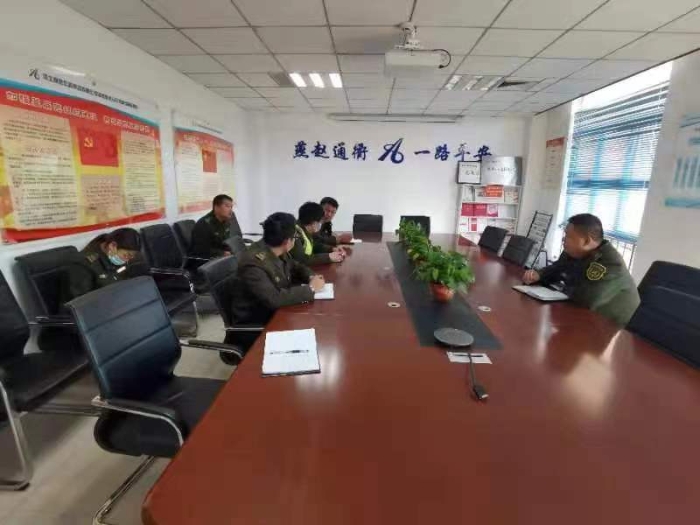 冀州南收费站提前部署元旦安全保畅工作