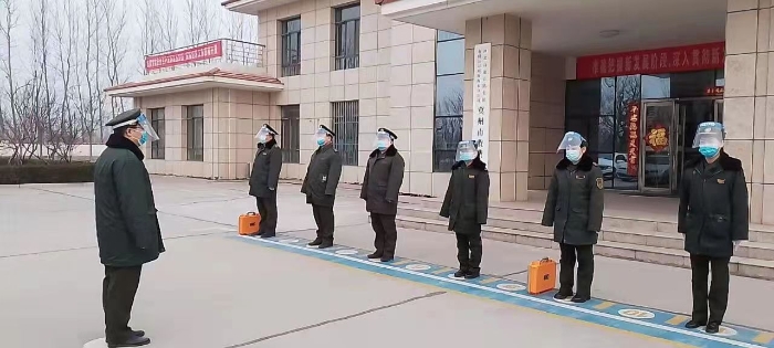 冀州南收费站利用班前会持续推进工作再上新台阶1