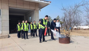 衡水北收费站开展一季度消防应急演练