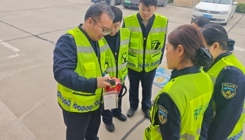 冀州南收费站开展消防器材实操筑牢站区安全防线