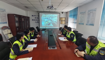 冀州西收费站开展消防安全知识培训