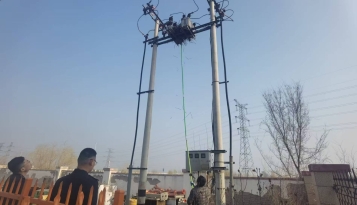 冀州西收费站联动国网电力 速消变压器喜鹊窝安全隐患
