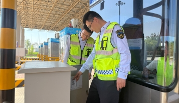 冀州西收费站：扎实开展节日期间安全检查，把好过节“安全关”